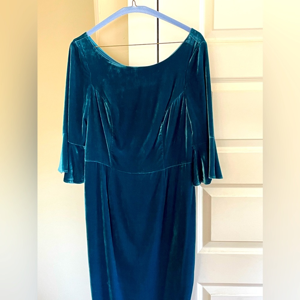 Knee Length, velvet cocktail dress by Boden